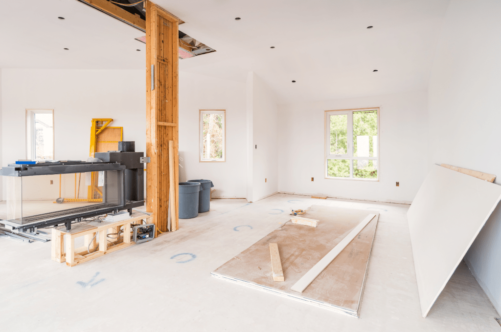 Mindwell Construction renovation project